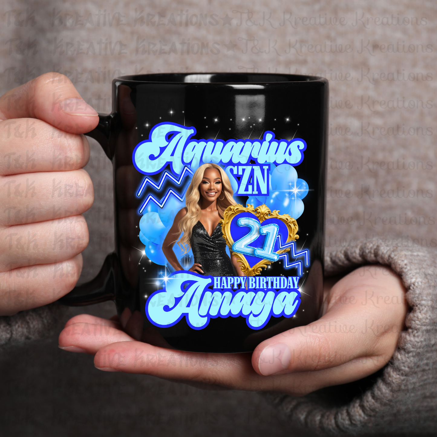 Custom Aquarius Mug