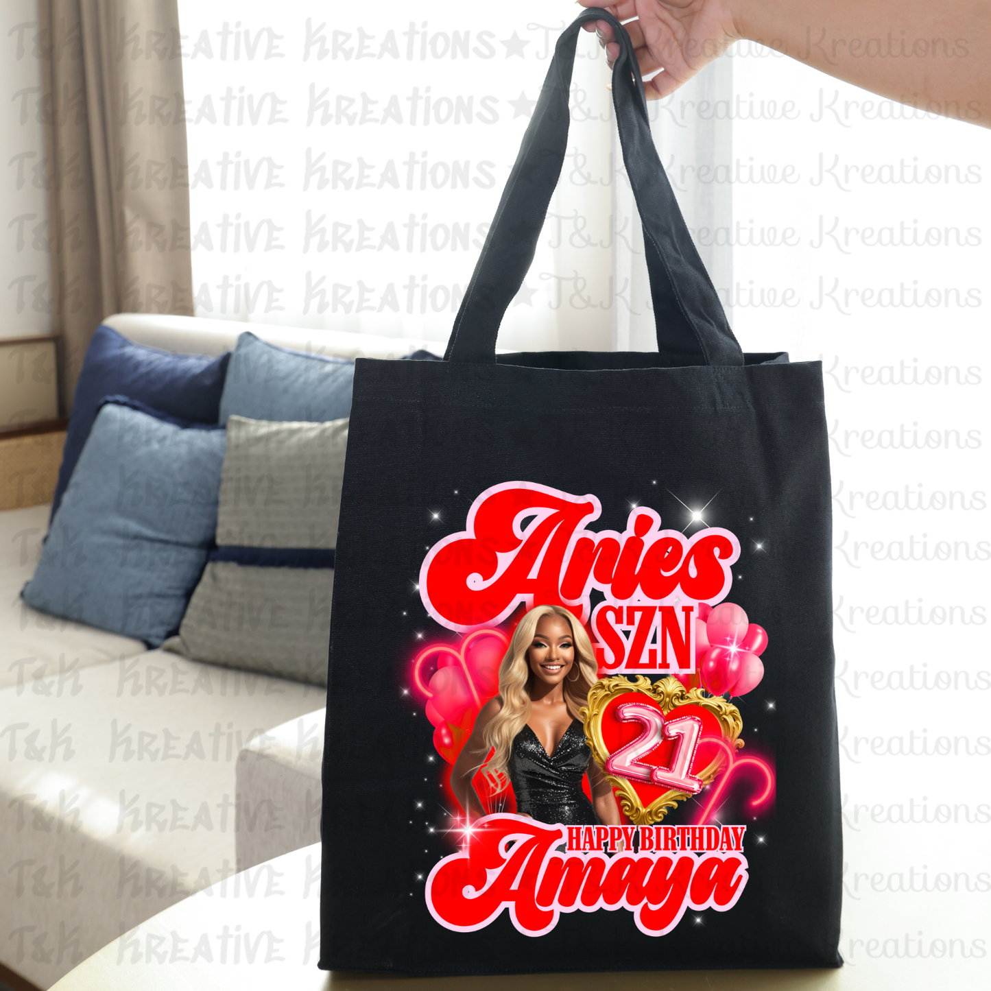 Custom Aries Tote