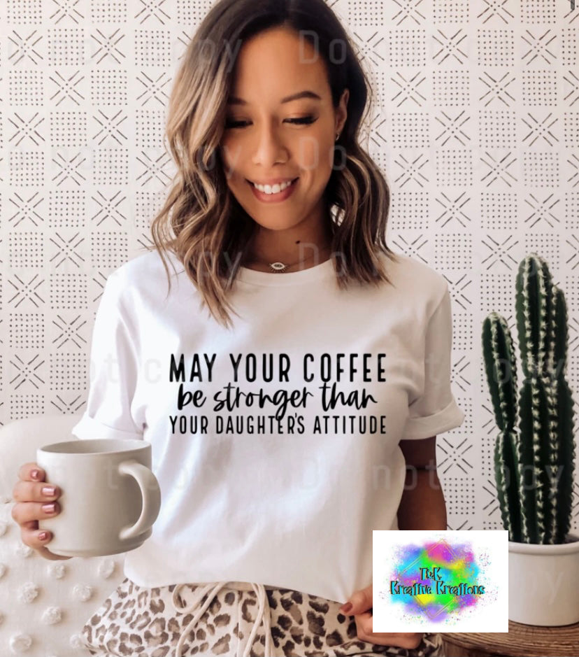 May your coffee be stronger