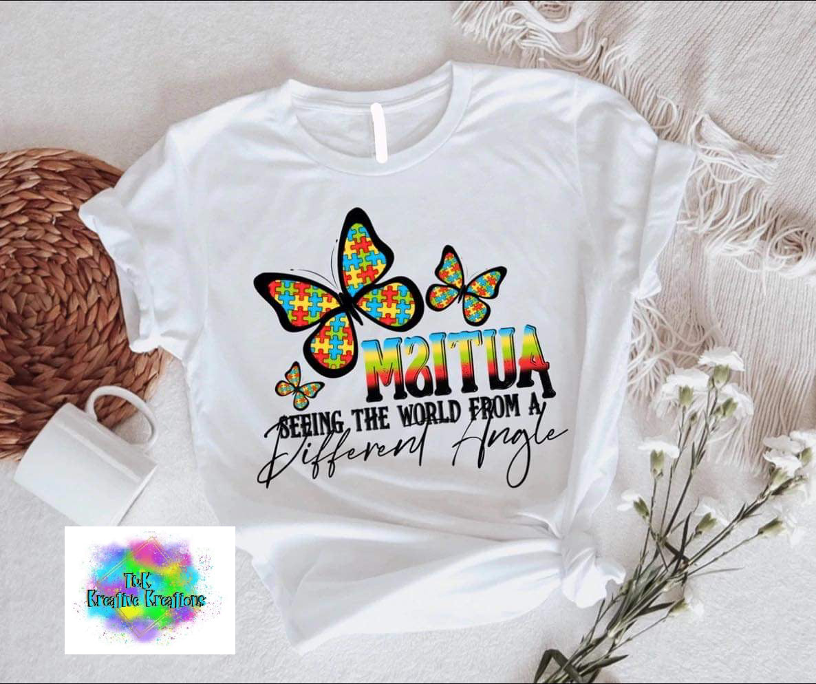 Seeing the world from a different angel