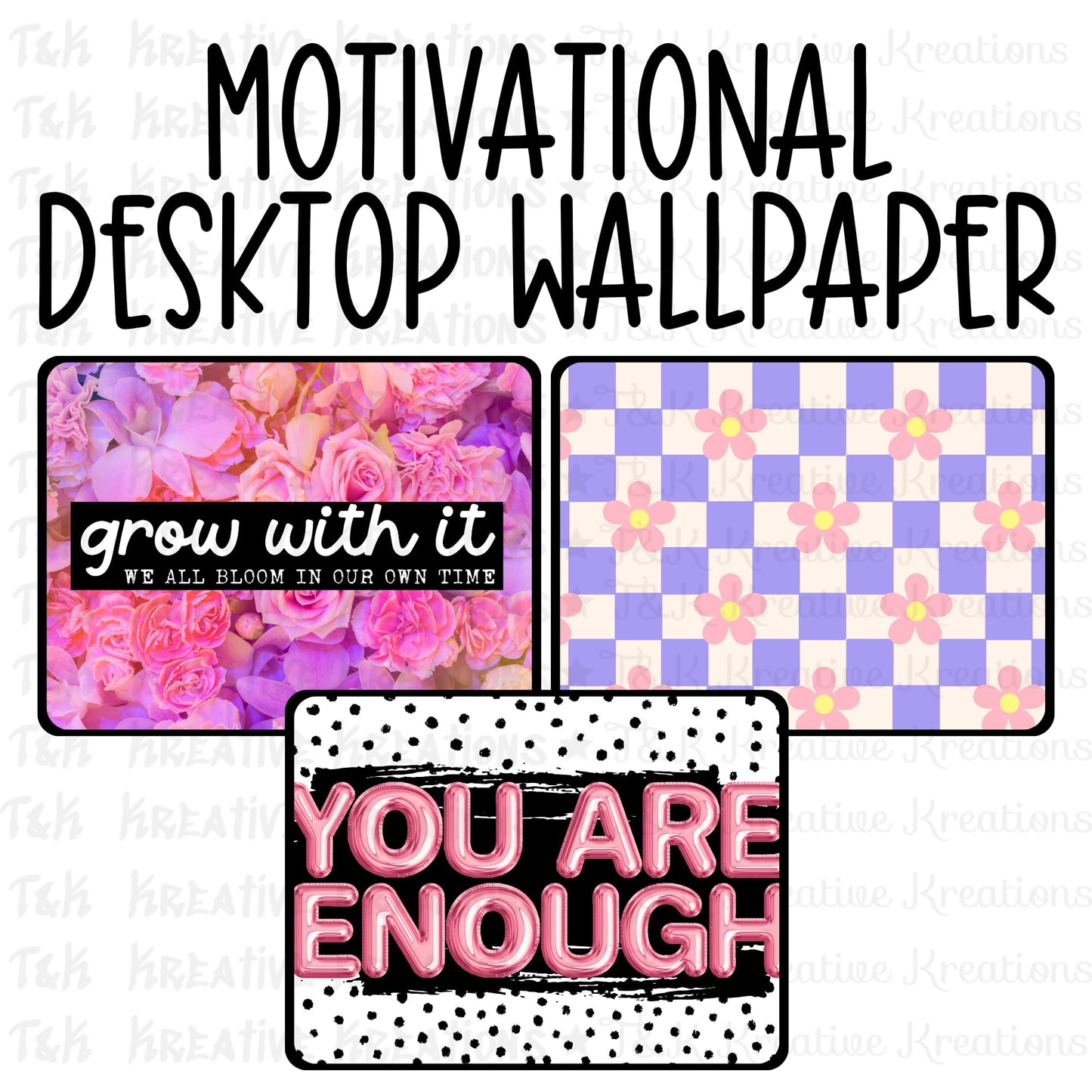 Digital Motivational Desktop Wallpaper
