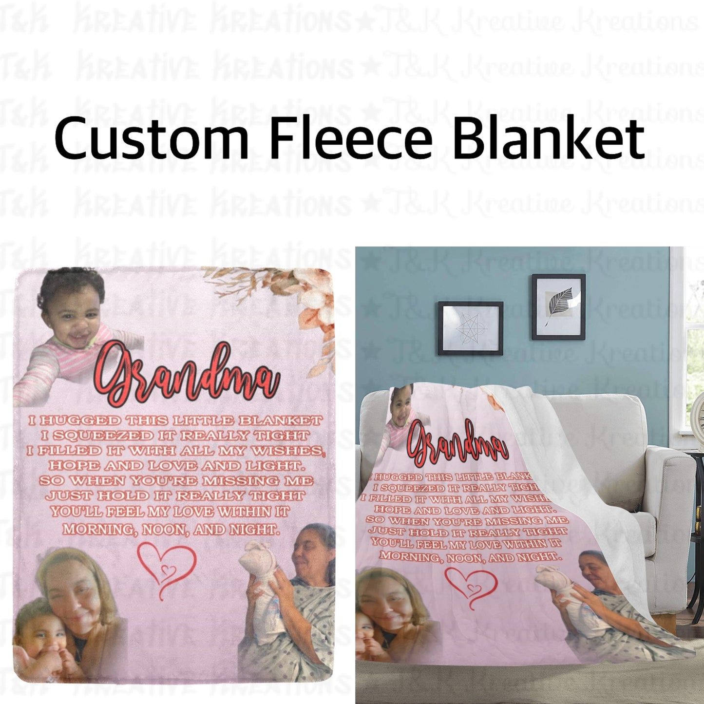 Custom Fleece Blanket