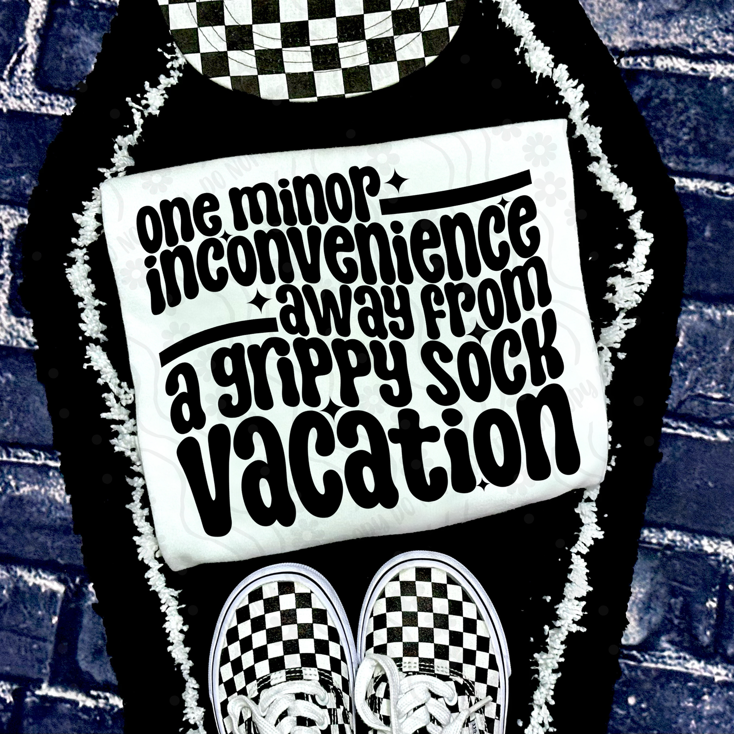 A Grippy Sock Vacation