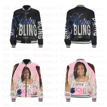 Load image into Gallery viewer, Custom Women Bomber Jacket
