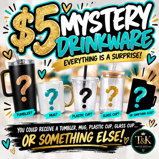 $5 Mystery Drinkware