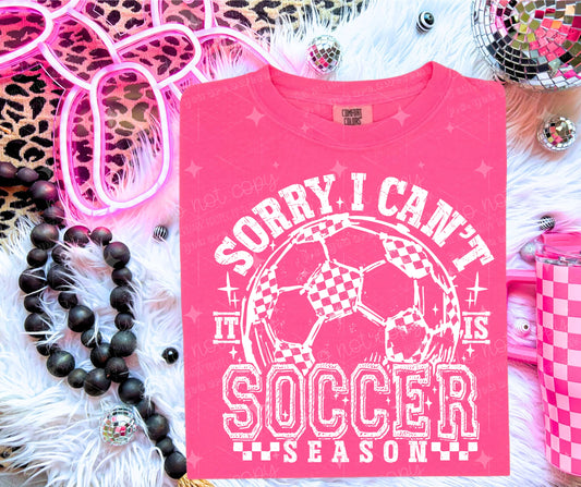 Sorry I Can't Soccer Season