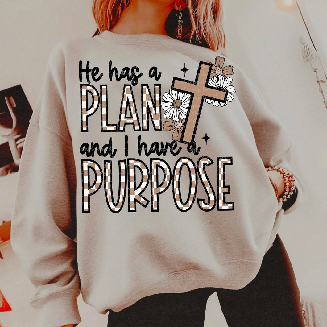 He Has A Plan And I Have A Purpose