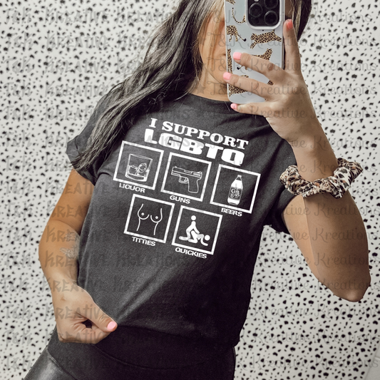 I Support LGBTQ Tee