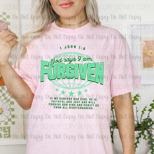 God Says I Am Forgiven