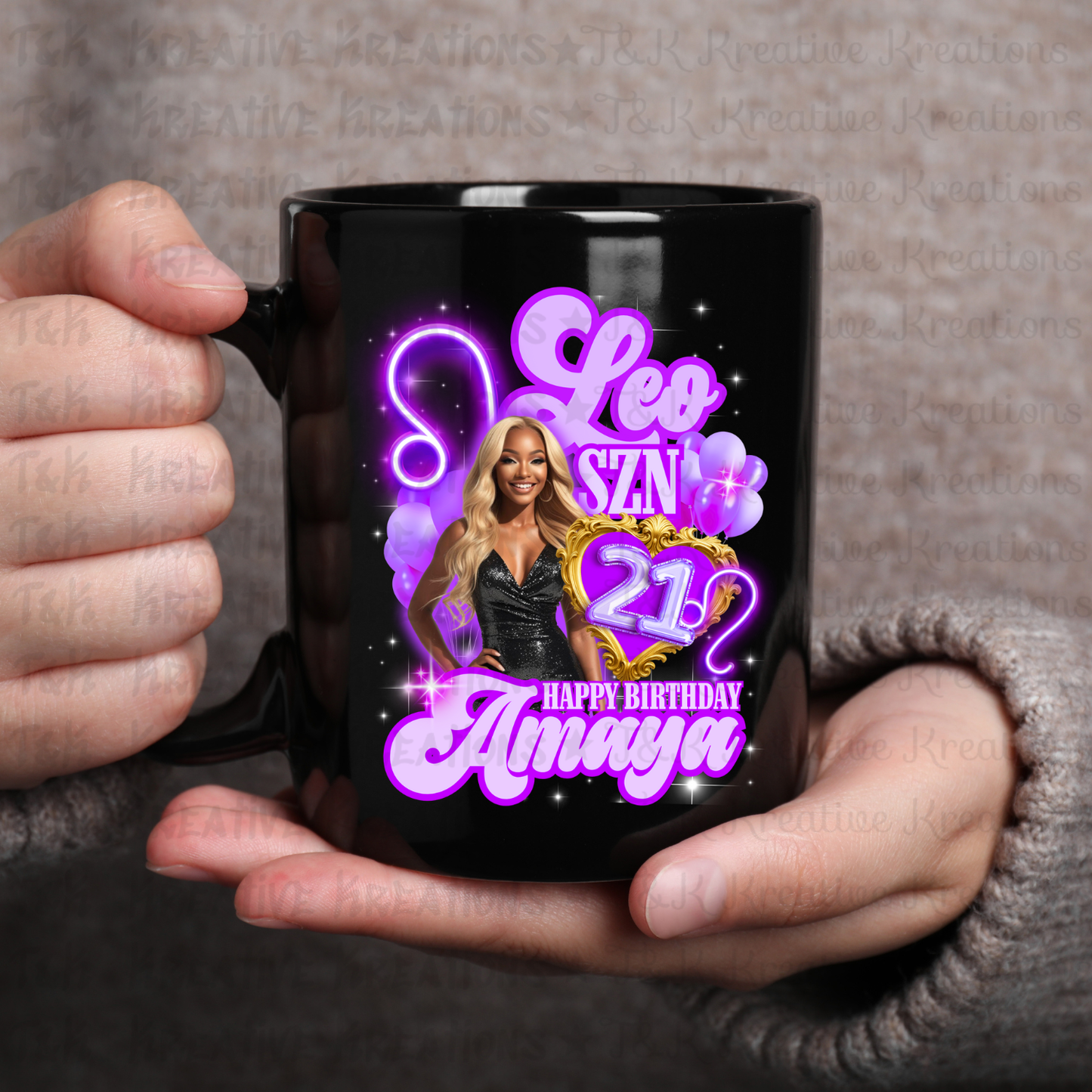 Custom Leo Mug