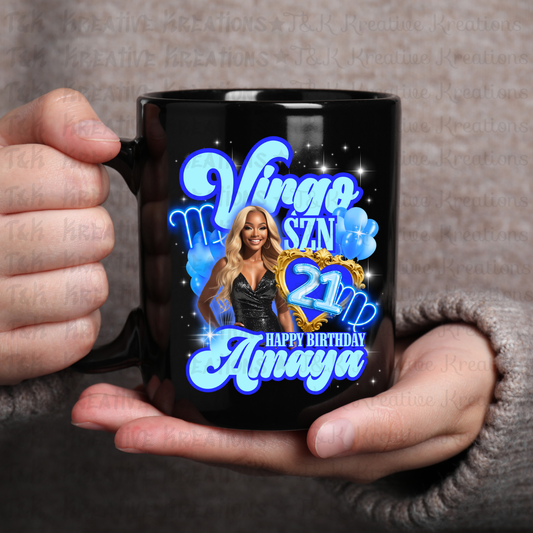Custom Virgo Mug