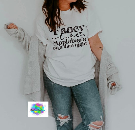 Fancy like Applebee’s on a date night