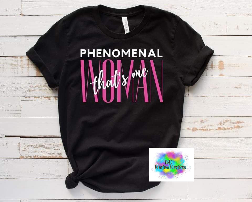 Phenomenal woman that’s me