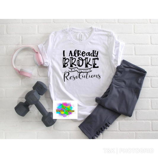 I Already Broke My New Year's Resolutions