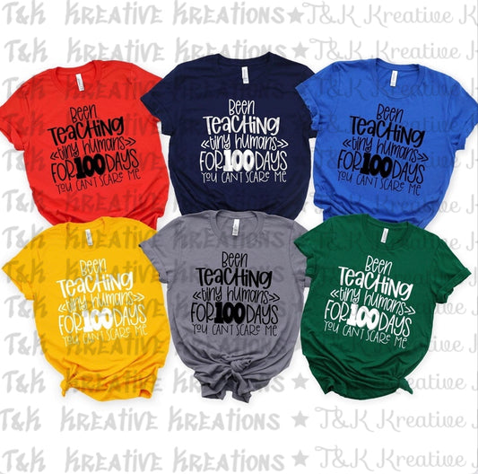 Been Teaching Tiny Humans for 100 Days