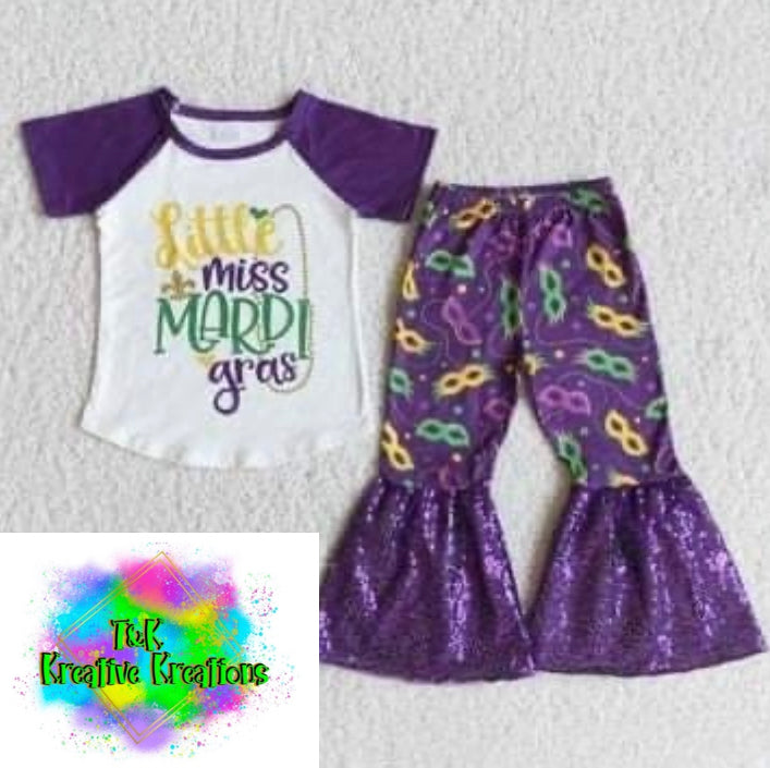 Little Miss Mardi Gras SET