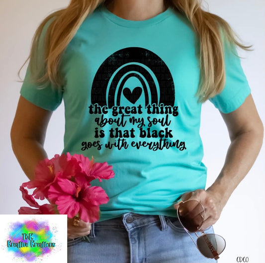 Black goes with everything