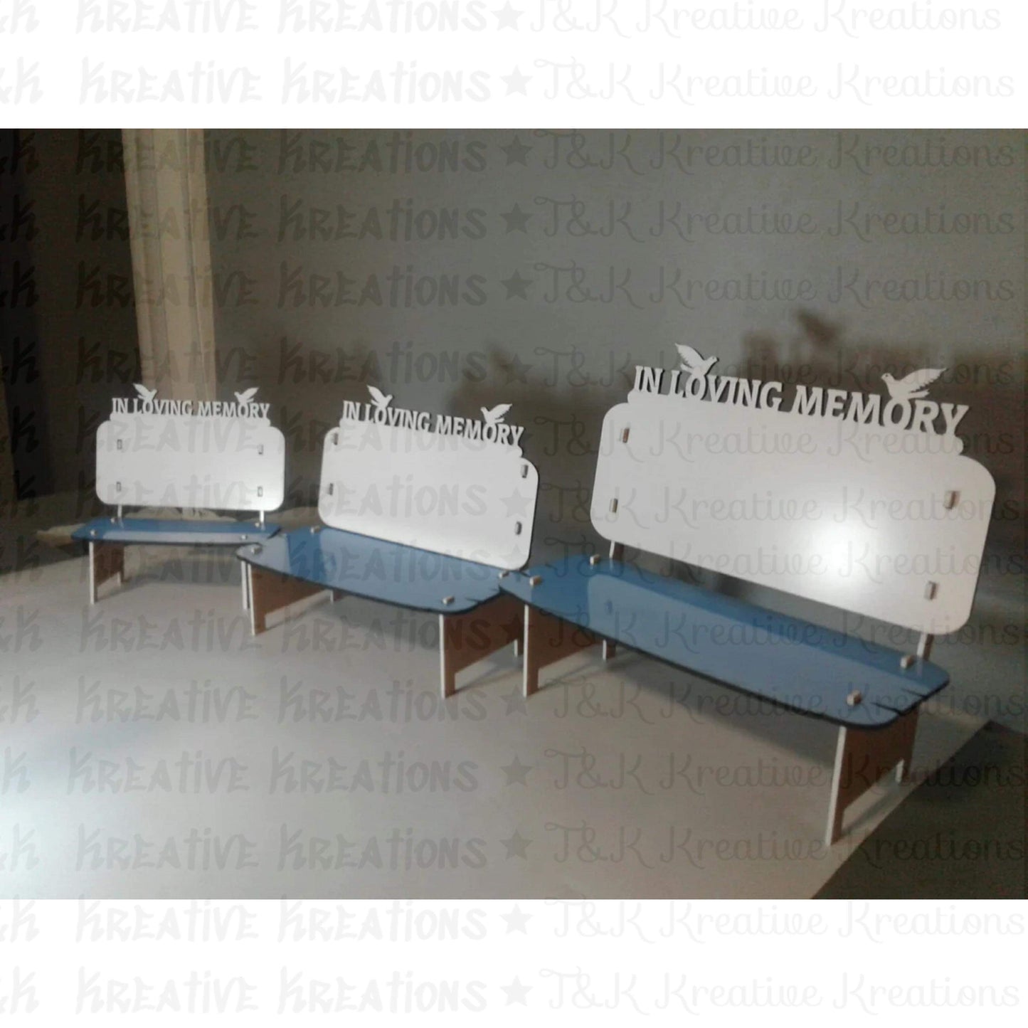 Memorial Benches WITH PHRASE