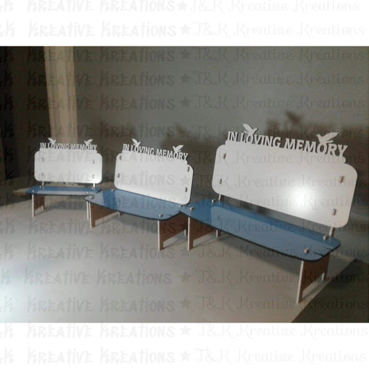 Memorial Benches WITH PHRASE