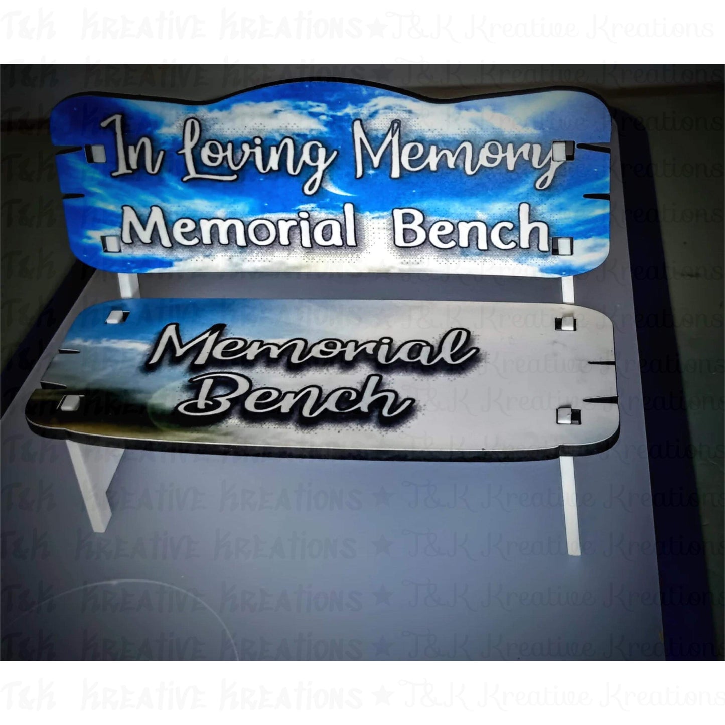 Memorial Benches NO PHRASE