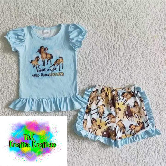 Just a Girl Who Loves Horses Set