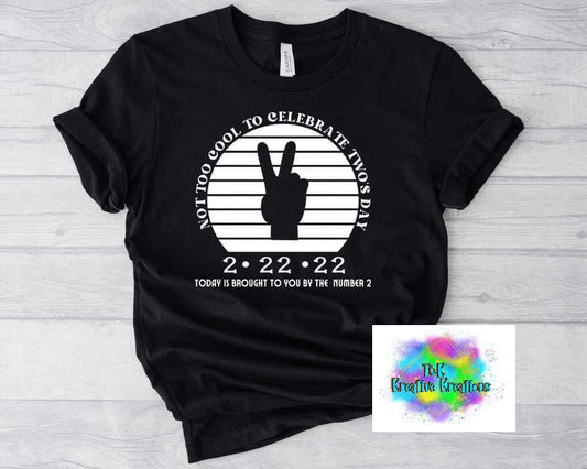 Not too cool to celebrate twos day