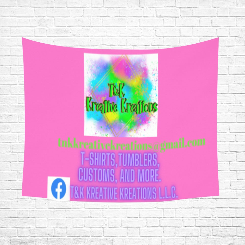 Peach Skin Wall Tapestry 60"x 51"