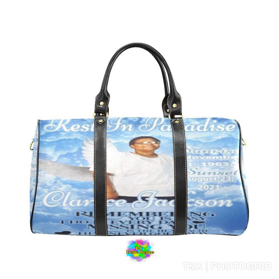 Custom travel bag